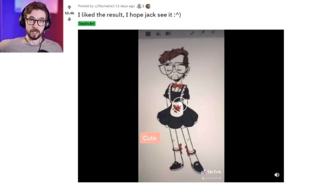 Jacksepticeye In A Maid Outfit смотреть онлайн