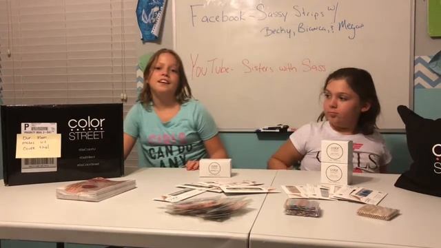Sisters With Sass: Unboxing Our Color Street Stylist Kit смотреть онлайн