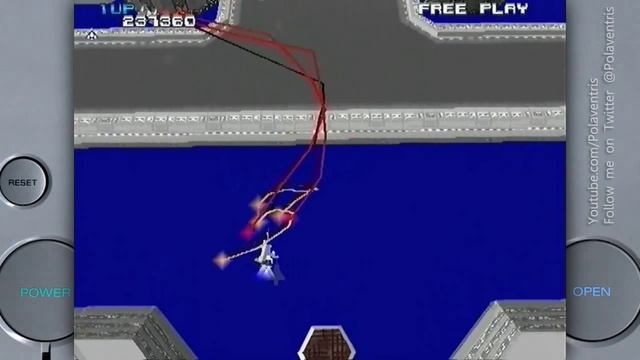 Xevious 3D/G+ on a Sony Playstation 1 смотреть онлайн