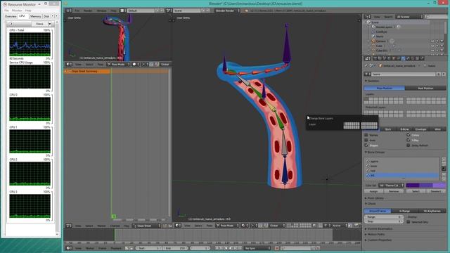 Tentaculo anime en blender 3d toon shader смотреть онлайн