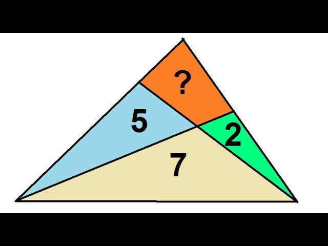 Вирусная задача. Найти площадь четырёхугольника. смотреть онлайн