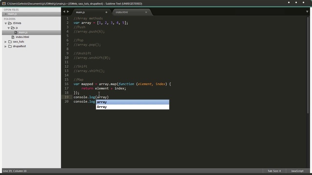 Курс JavaScript - Методы Массивов - Array Methods [Урок 13](1) смотреть онлайн