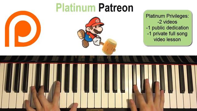 Paper Mario: Color Splash - "A Fearsome Foe" (Piano Cover) | Patreon Dedication #87 смотреть онлайн