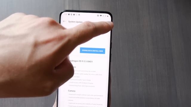 OnePlus 7 Pro: распаковка, немного про камеру, прошивка и проверяем экран на ШИМ/DC Dimming
