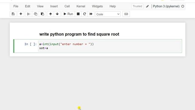 Python Program to Find the Square Root | Python Program смотреть онлайн