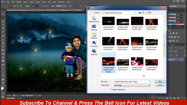 Photoshop Light bokeh Texture Overlay Big Pack | Download Free PNG | Y3 Editing смотреть онлайн