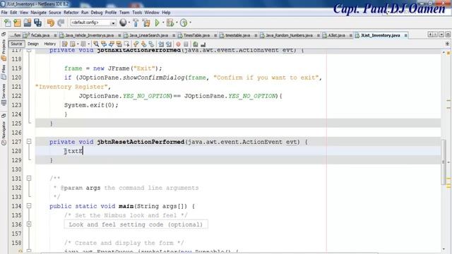 How to Create an Inventory Recording System using JList in Java NetBeans смотреть онлайн
