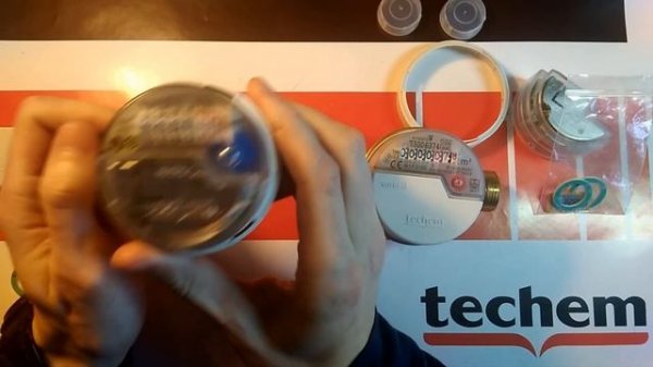 Обзор на современные водосчётчики Techem vario3 и radio3 с радиомодулем