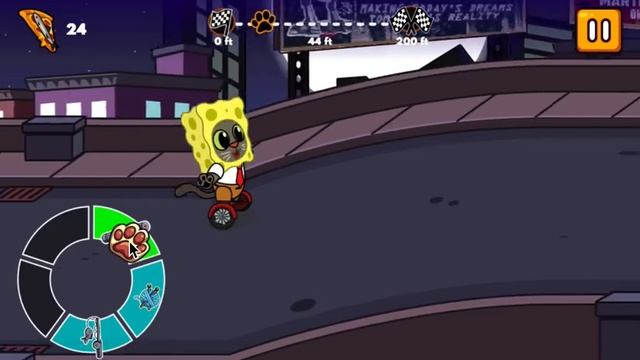 Hover Pizza Cats Game - Котики охотники за пиццей смотреть онлайн