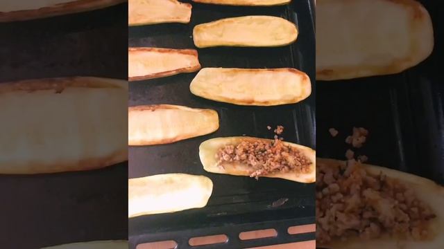 Кабачки с фаршем в духовке...?Очень вкусно и полезно. Рецепт? смотреть онлайн