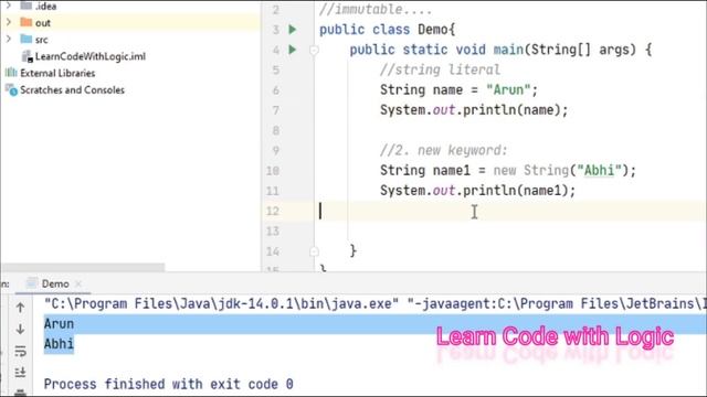 Difference between String Literals vs String object || Heap Memory VS String Constant Pool (SCP) смотреть онлайн