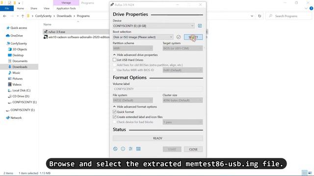 Guide to create a Bootable Memtest86 USB with Rufus смотреть онлайн