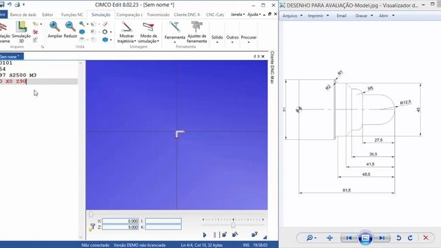 TORNEAMENTO CNC| Criação de um perfil no Cimco Edit. #cnc #cimcoeditv8 смотреть онлайн