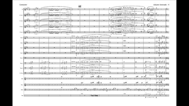 Autumn Serenade - Big Band featuring Solo Trombone смотреть онлайн