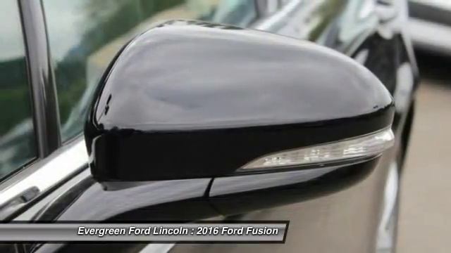 2016 Ford Fusion Issaquah WA 16-0568