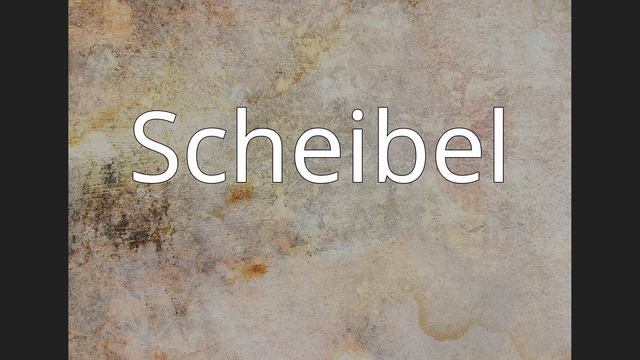 Scheibel смотреть онлайн