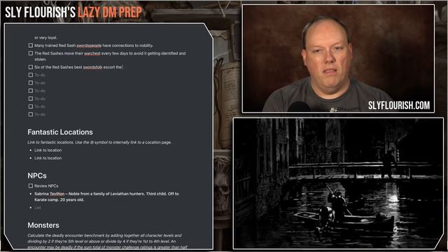 Lazy D&D Prep: Blades In The Dark Session 1 #bladesinthedark #rpgprep #lazydm