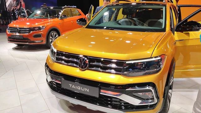 VW SUVs At 2020 Auto Expo - Taigun, Tiguan Allspace & T-Roc | MotorBeam смотреть онлайн
