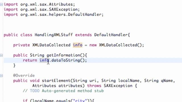 Android Application Development Tutorial 159 Finishing XML parser смотреть онлайн
