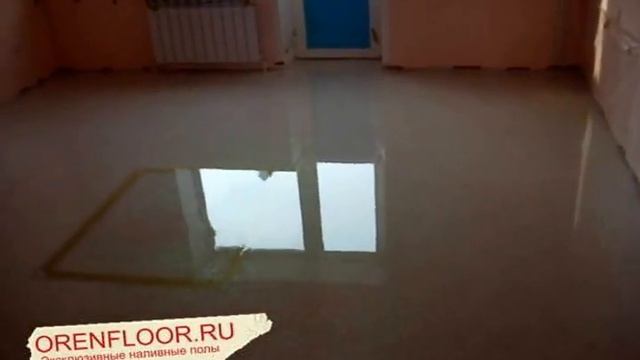 Наливной пол в доме. Глянцевый наливной пол с чипсами и блестками смотреть онлайн