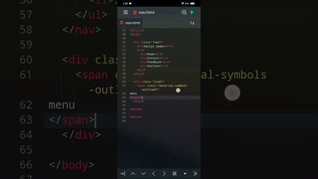 Create Responsive Nav Bar Html Css and Javascript #navbar смотреть онлайн