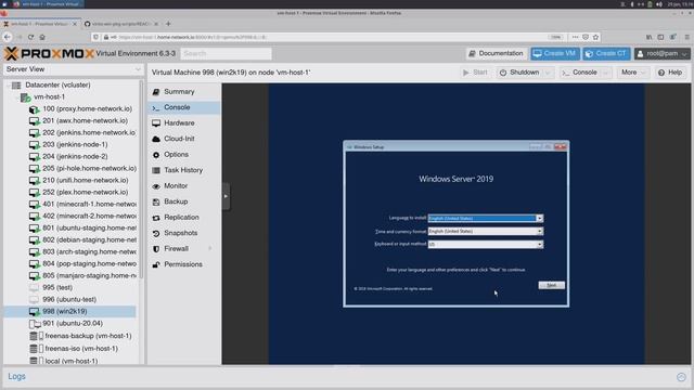 Installing Windows Server 2019 in a Proxmox VM смотреть онлайн