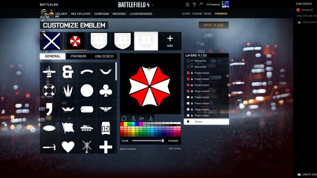Battlefield 4 - Umbrella Emblem (Resident Evil) смотреть онлайн