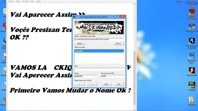 EDITOR DE DINHEIRO NFSMW смотреть онлайн