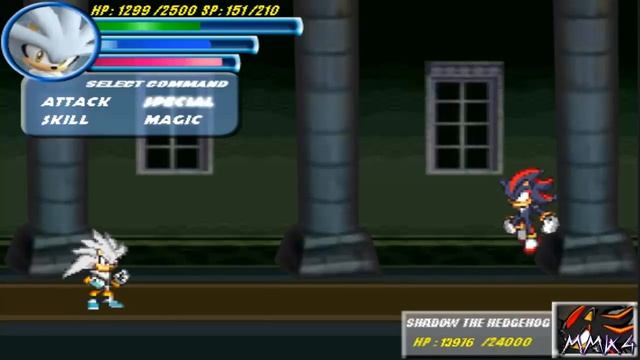 WW Sonic Exe 2 Light - Silver the Hedgehog Vs Shadow the Hedgehog (Part 2/3) смотреть онлайн