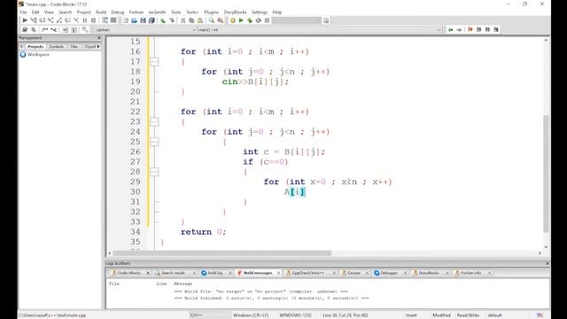 B. OR in Matrix | Codeforces using 2D Static Array смотреть онлайн