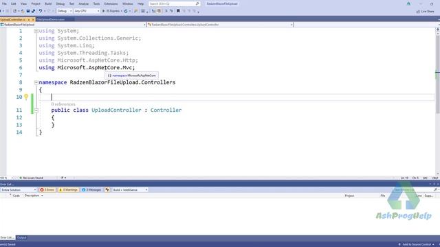 Multiple File Upload using Radzen Blazor смотреть онлайн