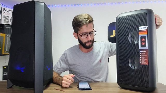 SAMSUNG TOWER MX-T55 500W Vs PHILIPS TANX200 80W: Qual é a melhor Caixa de som? (Comparativo) смотреть онлайн