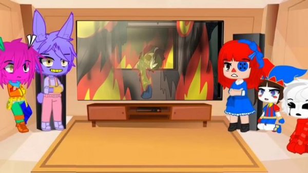 The Amazing Digital Circus React to TADC Memes and Tiktok | Gacha Club #42