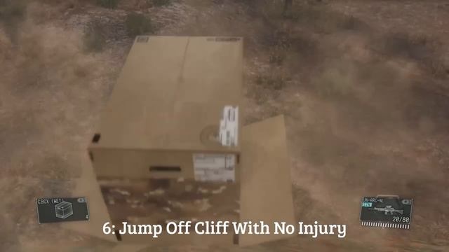 MGSV: Phantom Pain - Top 12 Cardboard Box Tricks (Metal Gear Solid 5)