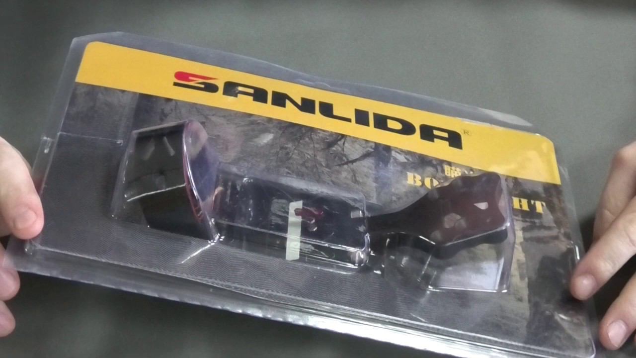 Обзор прицела для блочного лука Sanlida X10 4pin смотреть онлайн