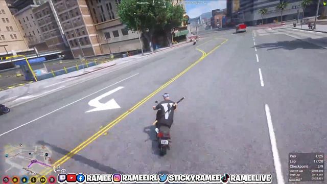 Does Ramee Pay $1Mill to The Moped Race Winner or He Backs Out?? | NoPixel RP | GTA | CG смотреть онлайн