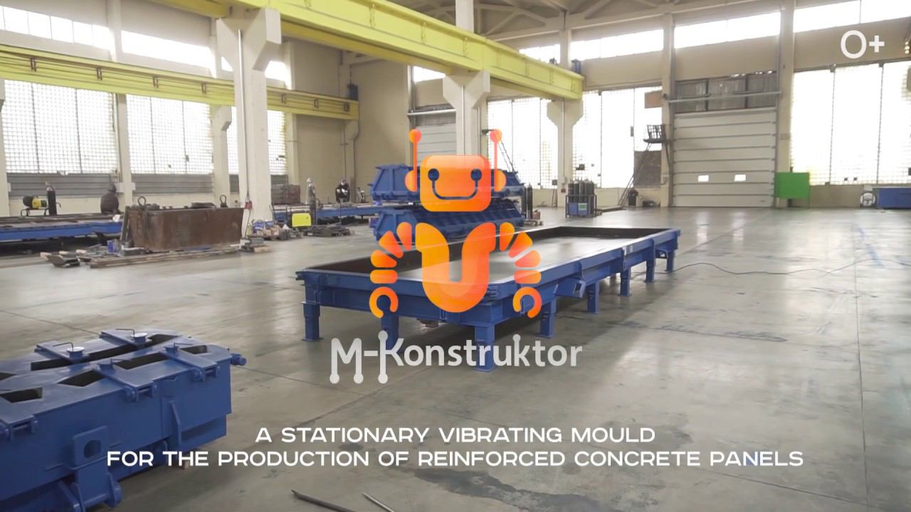 Vibrating moulds for steel-reinforced concrete panels смотреть онлайн