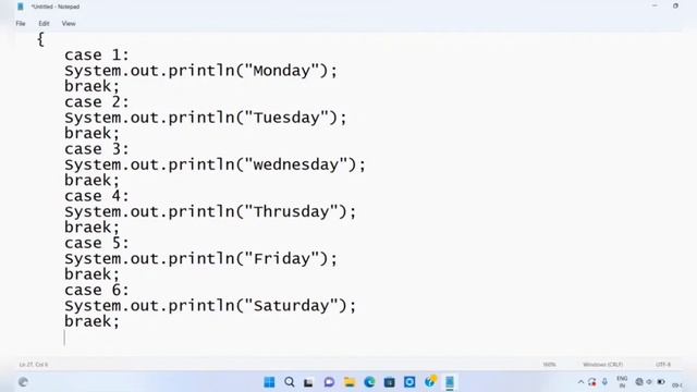 Switch Statement Program in Java||How to run and compile switch Statement Program in Java смотреть онлайн