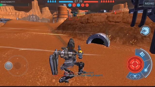 War Robots обзор робот Fury новичкам Gameplay роботы LEO, GRIFFIN Боевые Роботы GI.Patton, #58 смотреть онлайн