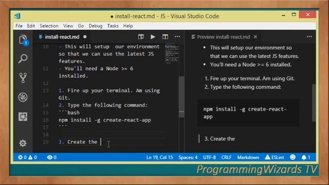 React.js S1E2 : Install React Locally, Create First App смотреть онлайн