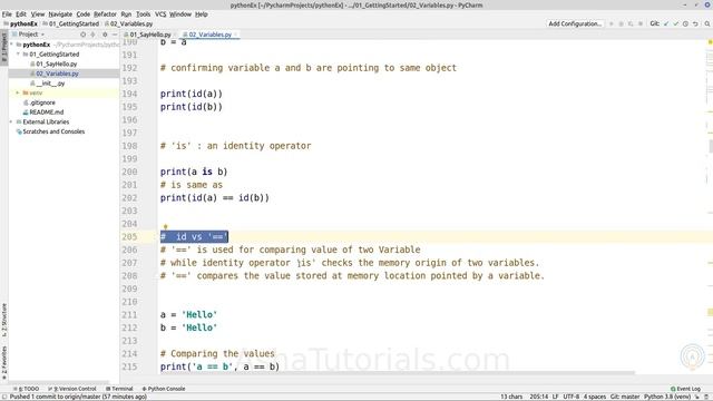 Python Mutable vs Immutable Data Types смотреть онлайн