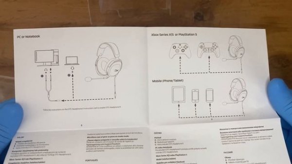 HyperX Cloud Stinger 2 Core Gaming Headset Unboxing - ASMR