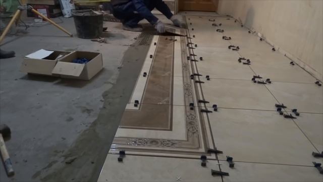 Подготовка и укладка ковра из плитки от А до Я. смотреть онлайн