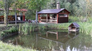 Утепляю печной комплекс! Рыбалка с Нюшей!.mp4