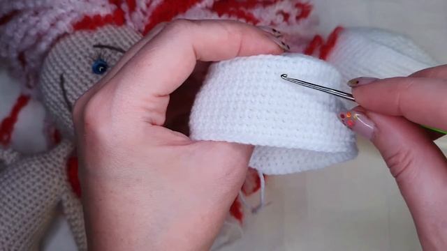 Вяжем медицинский колпак кукле амигуруми смотреть онлайн