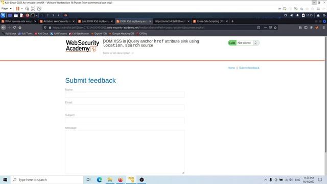 Lab: DOM XSS in jQuery anchor href attribute sink using location.search source смотреть онлайн