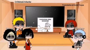 ♥︎5 KAGE REACT TO BORUTO || gacha club || ♥︎ || REUPLOUD