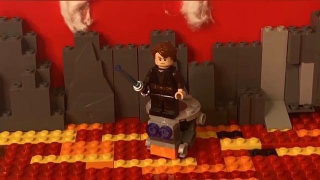 Звёздные войны: месть ситхов. Битва на Мустафаре— 3 эпизод— Лего анимация. смотреть онлайн