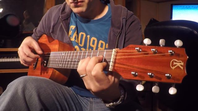 Alfonsina y el mar (on Kanilea GL6 Guitalele) смотреть онлайн