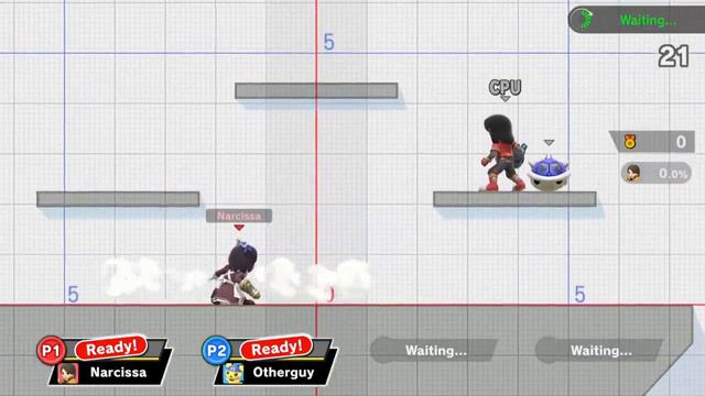 Narcissa (Mii Gunner) vs Otherguy (Pichu) 2 смотреть онлайн